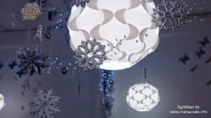 winter wonderland - snowflakes - Bacolod restaurant - Bacolod Cupcake Cafe