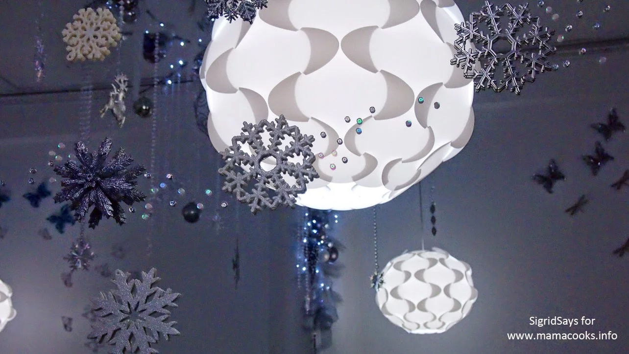 winter wonderland - snowflakes - Bacolod restaurant - Bacolod Cupcake Cafe