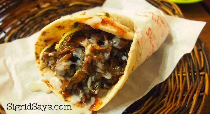 Bacolod shawarma - shawarma wraps - Bacolod restaurants
