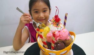 Bacolod Cupcake Cafe - ice cream bowl