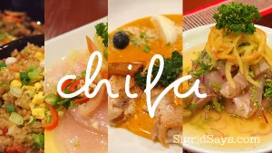 Chifa Comida Latino Peruvian cuisine