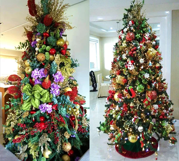 designer christmas trees
