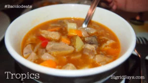 Soup No. 5 at Tropics