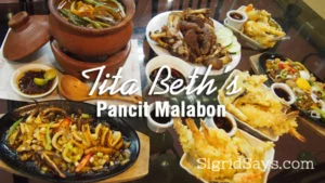 fiilipino favorites - Bacolod restaurant - Tita Beth's Pancit Malabon Haus