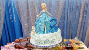 Frozen cake