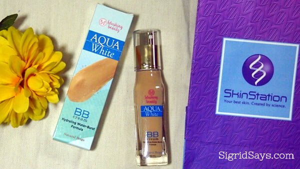 BLUSHING BEAUTY Aqua White BB CREAM from Skin Station