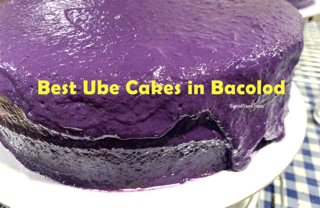BEST UBE CAKES IN BACOLOD