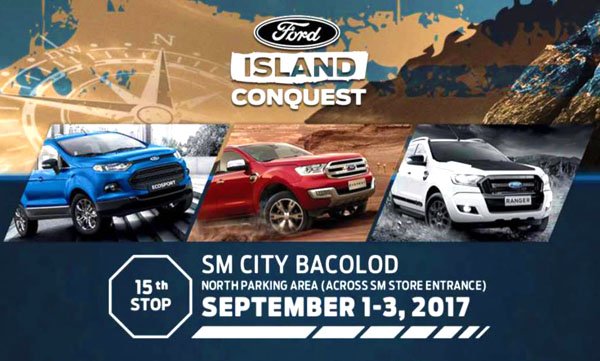 FORD Island Conquest Test Drive Roadshow Bacolod 2017