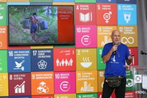 Auke Idzenga at the UN