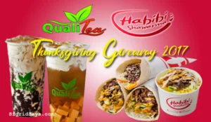 Qualitea and Shawarma Habibi Thanksgiving giveaway