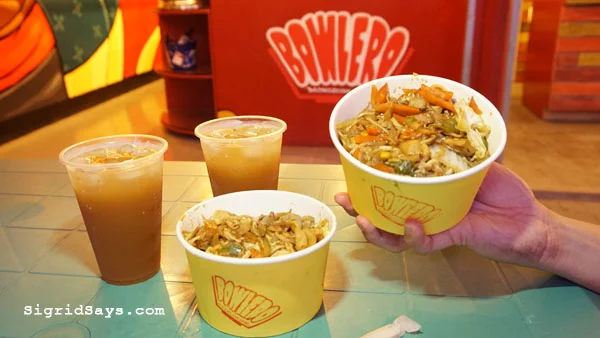 Bowlero Mongolian Bowl - Bacolod restaurants - Mongolian rice bowl