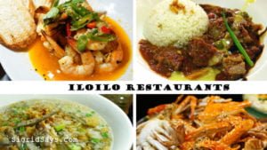 list of Iloilo restaurants