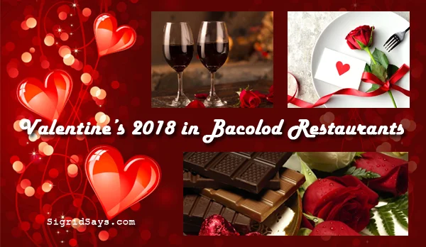 Bacolod restaurants - Valentine dinner