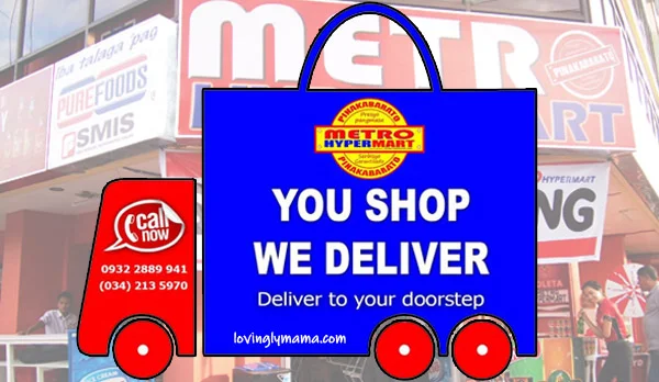 Metro Hypermart grocery delivery - Bacolod City - Bacolod grocery delivery - Bacolod blogger - Bacolod mommy blogger - groceries - home