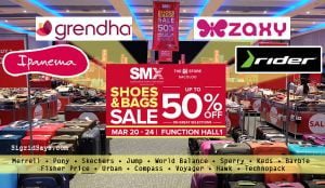 SMX shoes and bags sale 2019 - SMX Convention Center - SM City Bacolod - Bacolod blogger- Grendha - Ipanema - Zaxy - Rider