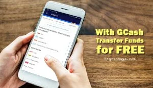 transfer funds for free with gcash - Gcash - cash in from banks - Bacolod blogger- smartphone