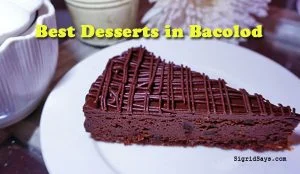 hazelnut cheesecake - best desserts in Bacolod - Bacolod desserts - Bacolod cafes - Bacolod restaurants - Bacolod blogger