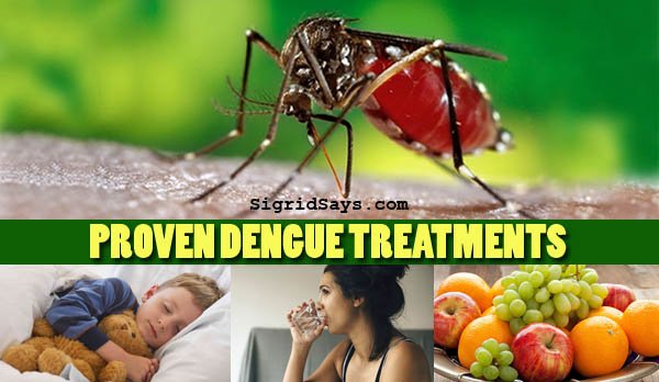 Proven Dengue Treatment: Rest and Hydration