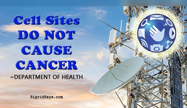 cell sites doa not cause cancer - health - Filipinos - Globe Telecom - Department of Health - Bacolod blogger