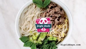 jingle deals - foodpanda bacolod - bacolod food delivery service - bacolod restaurants - bacolod blogger - Vietnamese pho bo