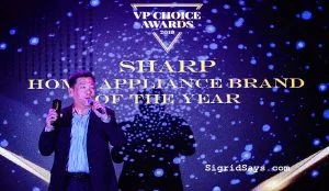 Sharp Philippines - Home Appliance Brand of the Year - VP Choice Awards 2019 - Bacolod blogger