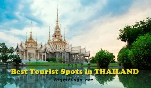 best tourist spots in Thailand - Thai food - Thai royal temple - title