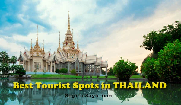 best tourist spots in Thailand - Thai food - Thai royal temple - title