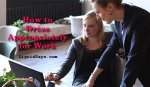 dress appropriately for work - female boss - corporate attire - office uniform - bacolod blogger - laptop