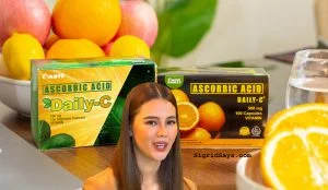 Daily-C non-acidic Vitamin C - Catriona Gray - Sante Barley - boost immunity - Covid-19 - high-dose vitamin C