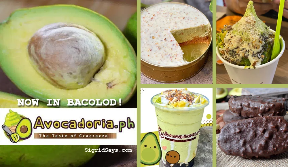 Avocadoriaph Bacolod - Avocadoria - avocado desserts - superfoods - Chef Czarina Jagto - SM City Bacolod - premium avocado products