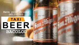 Beer Taxi Bacolod - beer delivery service - drinks delivery Bacolod - ice-cold drinks - beer- have your drinks delivered