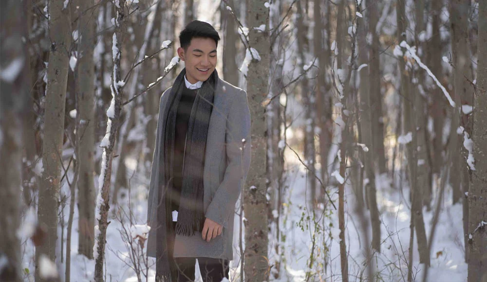 Darren Espanto - Filipino singer - Believe in Christmas - new song - virtual performance - UNDP - The Voice Kids - winter in Canada