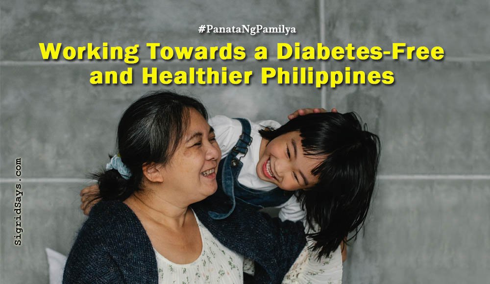 Sanofi - World Diabetes Day- diabetes-free and healthier Philippines - blood sugar - Filipino grandma and granchild