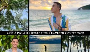 Cebu Pacific - Philippines - Boracay - white sand beach - confidence in travel - local tourism - flight