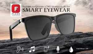 Fleek smart eyewear - Fleek intelligent sunglasses - prescription glasses - wearable technology - bluetooth eyeglass frames