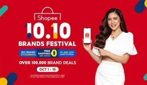 Shopee 10-10 Brands Festival - online Shopping - Kim Chiu Shopee brand ambassador - October 10 brand deals