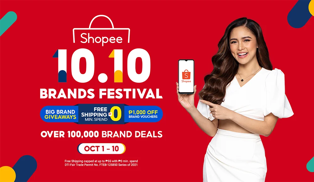 Shopee 10-10 Brands Festival - online Shopping - Kim Chiu Shopee brand ambassador - October 10 brand deals