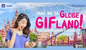 tara na sa GIFLand - Globe Telecom brings subscribers to GIFLand- 917 day - Globe rewards - Globe promos