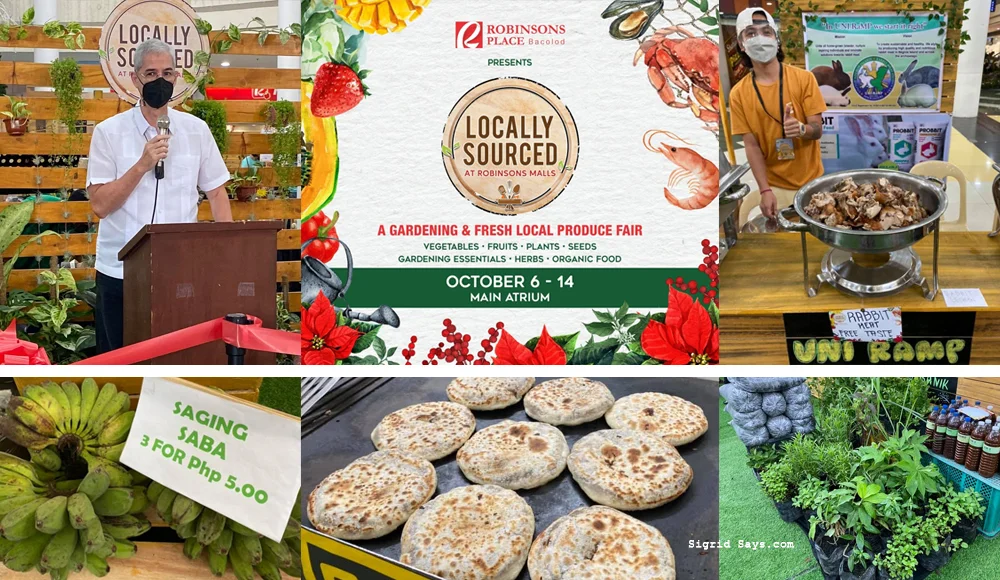 locally sourced produce fair - Negros Occidental organic movement - MSMEs - Robinsons Place Bacolod