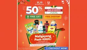 unilever and shopee - community pantry - online shopping - e-commerce platform - Christmas joy - sharing