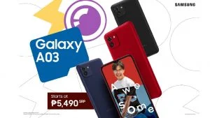 Samsung Galaxy A03 - smartphone - affordable smartphone - low-end smartphone - Android