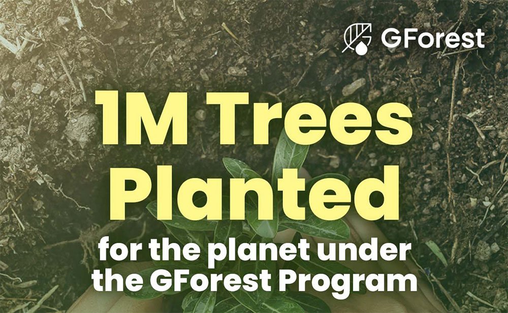 GCash’s for the Environment: GForest Plants 1 Million Trees Nationwide