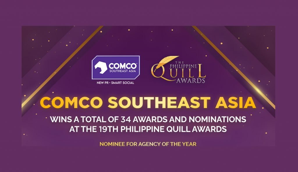 Comco Southeast Asia - The Philippine Quill Awards - Philippine PR Agency