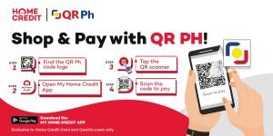 QR Ph - Home Credit Philippines - QR Code - shopping - online payments - cashless transactions