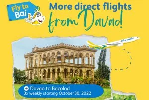 Cebu Pacific Vismin flight network - Davao to Bacolod - new normal travel - airlines - Philippines