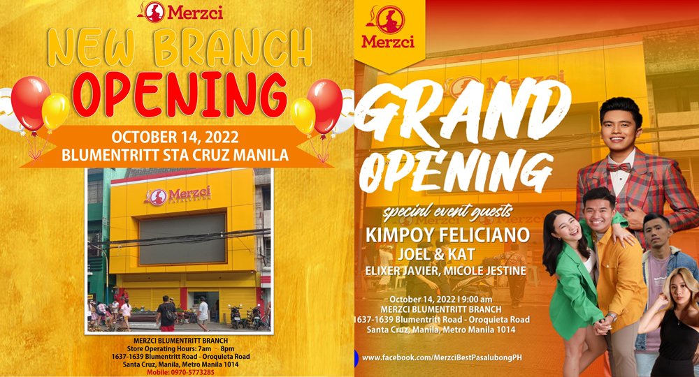 The 66th Merzci Blumentritt Manila Grand Opening