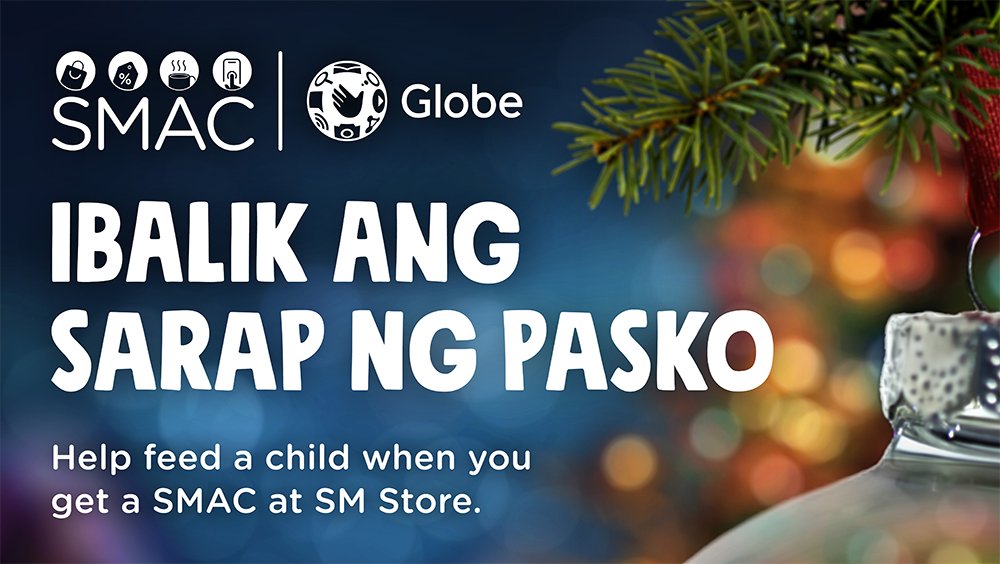 Late Christmas Shopping? Globe and SMAC Allows You to Do Good