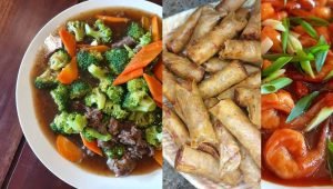 Apollo Restaurant Hilado - Bacolod Chinese restaurants - food - noodle soup - Chinese comfort food - beef with brocolli - lumpia shanghai