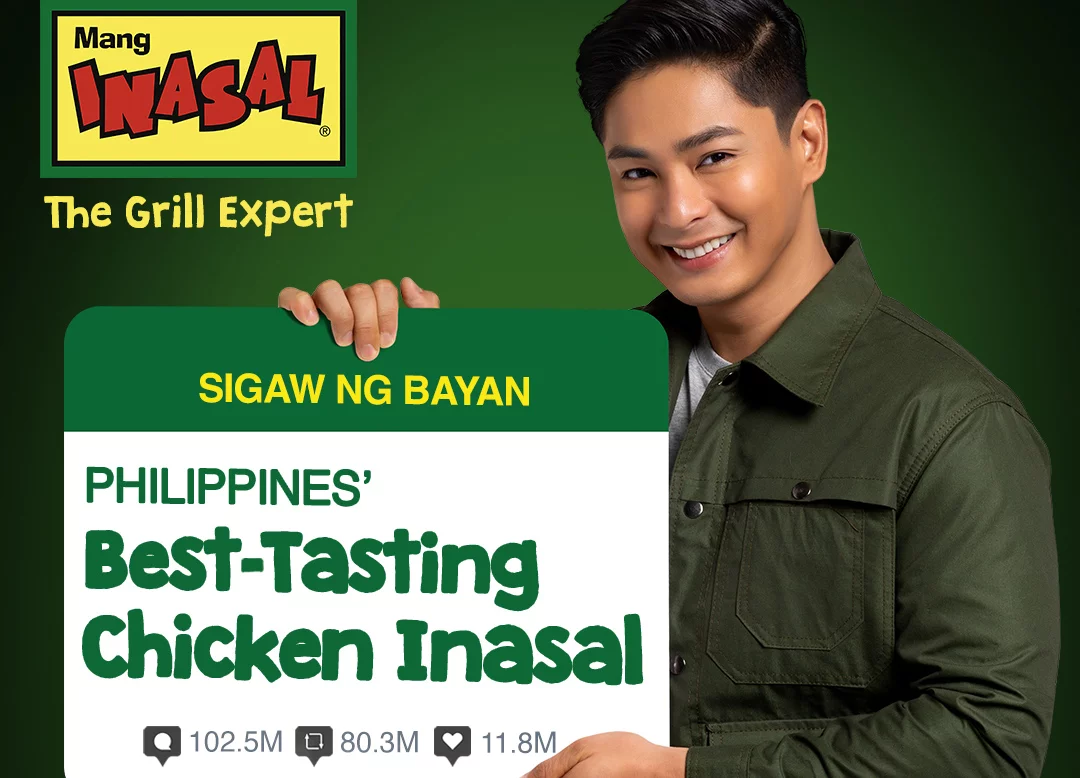 best tasting chicken inasal - coco martin - Mang Inasal