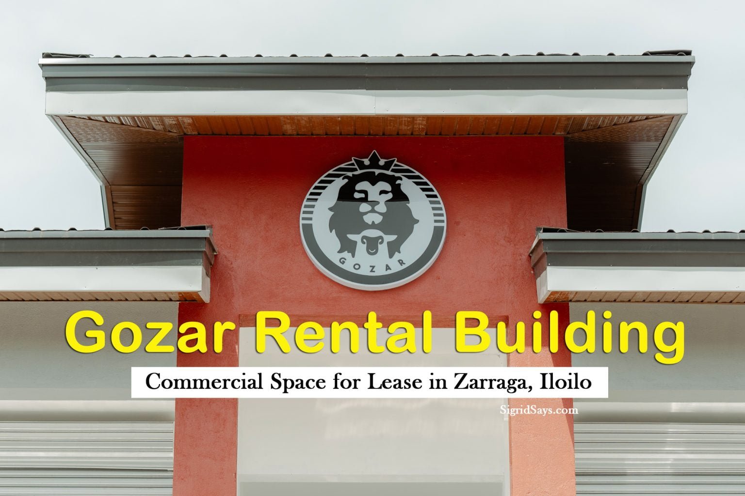 Gozar Rental Building for Commercial Lease in Zarraga, Iloilo